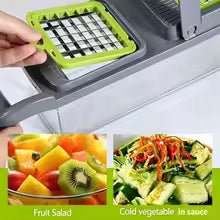 16-In-1 Multifunctional Vegetable Chopper & Slicer