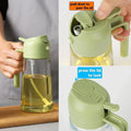 2-in-1 Oil Spray & Pour Dispenser Bottle
