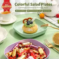 10Pcs Multi-function Spit Bone Dish Household Food Grade Plastic Spit Bone Dish Round Square Set Dining Table Garbage Plate